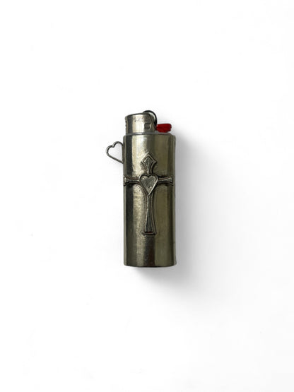 Divine Embrace Lighter Case (Silver)